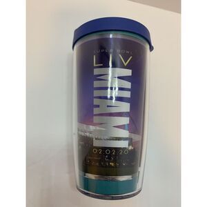 NFL‎ Super Bowl LIV Miami 2020 Tumbler / Insulated BPA Free Officially Licensed